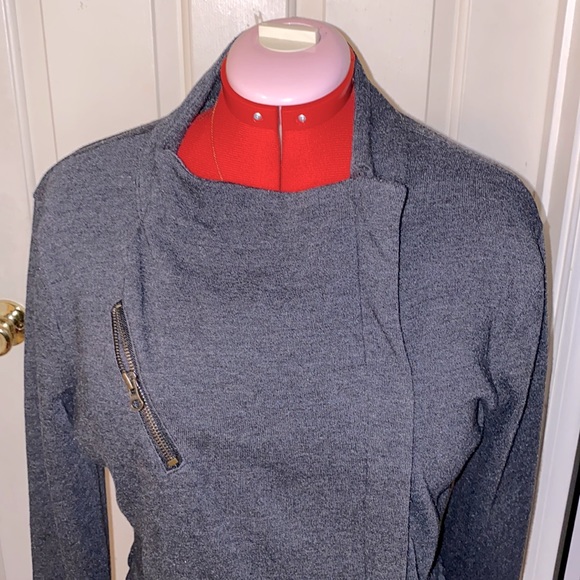 Converse Sweatshirt Motorcycle Jacket - Picture 5 of 9